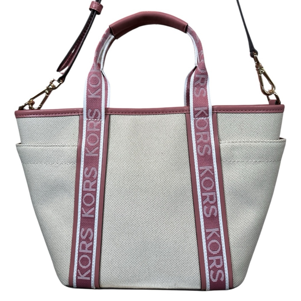 Michael Kors Maeve Logo Convertible Tote NWOT - Picture 3 of 16